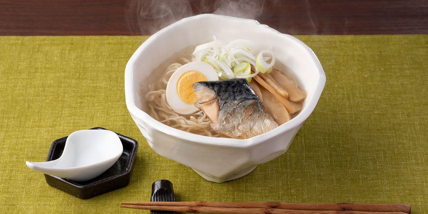 サバだしラーメン